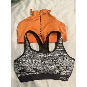 Nike Womens Sports Bra Racerback Medium Lot of 2